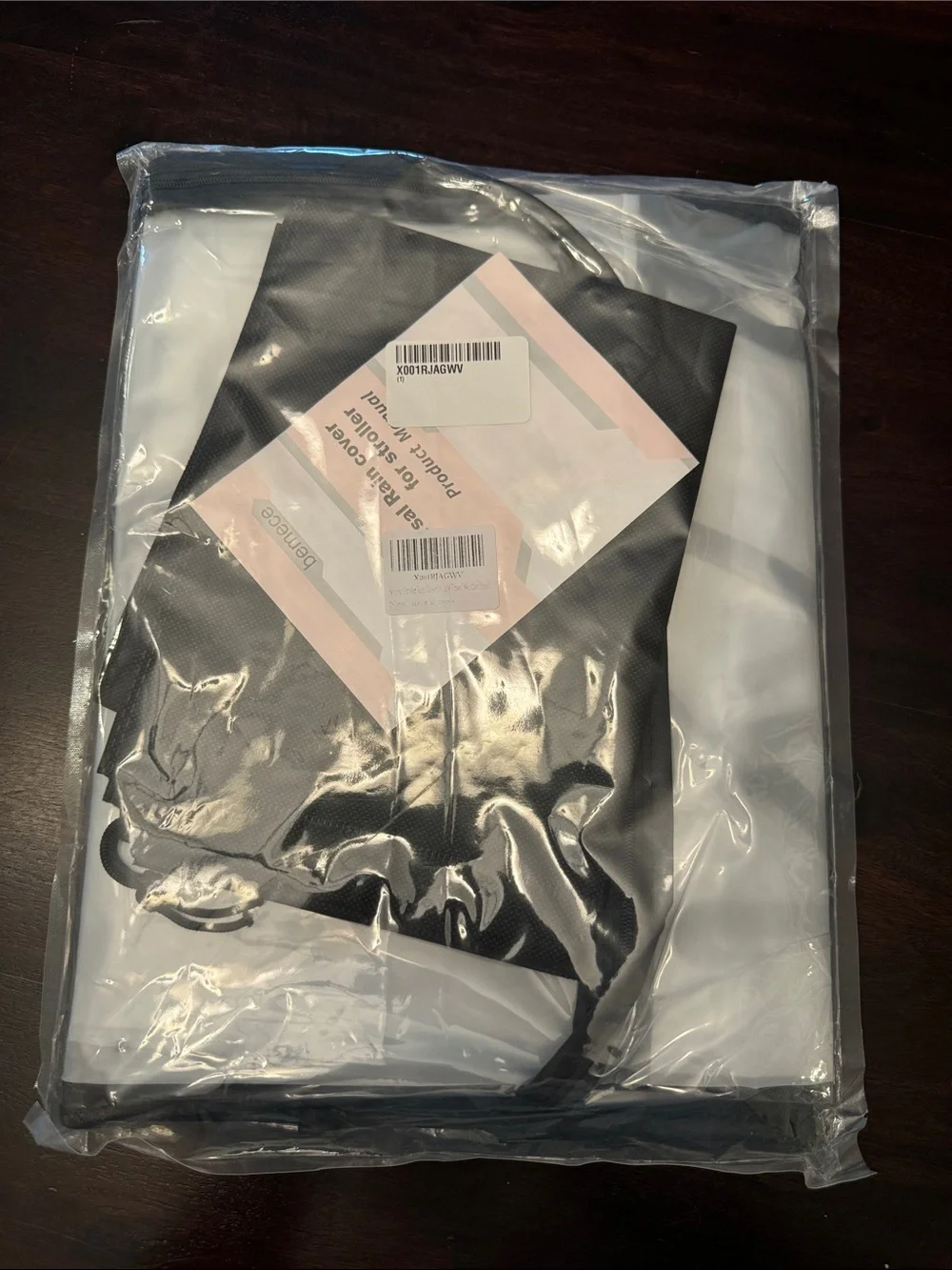 Universal Clear Stroller Rain Cover - Transparent
